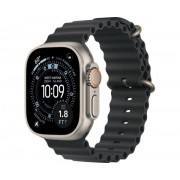 Умные часы Apple Watch Ultra 3 LTE 49 мм (титановый корпус, природный/черный, ремешок из эластомера)