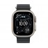 Умные часы Apple Watch Ultra 3 LTE 49 мм (титановый корпус, природный/черный, ремешок из эластомера)